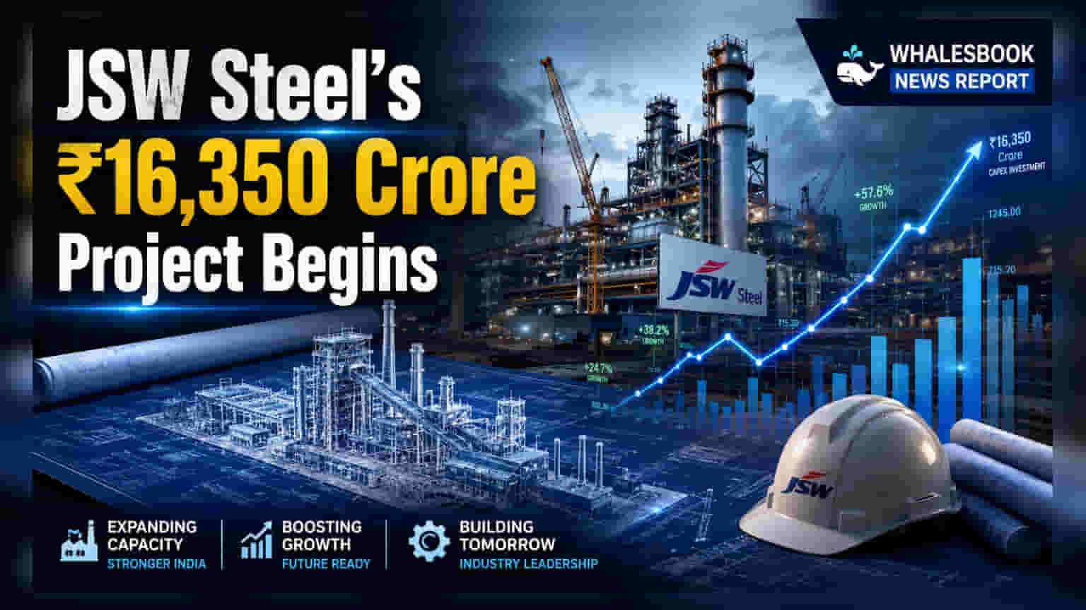 JSW Steel: ਆਂਧਰਾ ਪ੍ਰਦੇਸ਼ ਵਿੱਚ ₹16,350 ਕਰੋੜ ਦਾ ਨਵਾਂ ਪਲਾਂਟ ਸ਼ੁਰੂ, ਸਮਰੱਥਾ ਵਧਾਉਣ 'ਤੇ ਜ਼ੋਰ