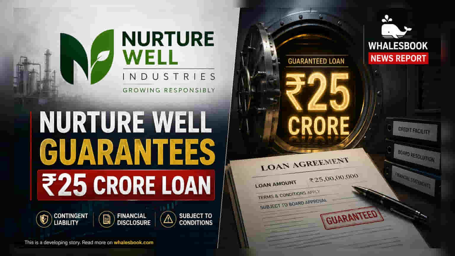 Nurture Well Industries Guarantees ₹25 Crore Loan for Subsidiary Nurture Well Foods