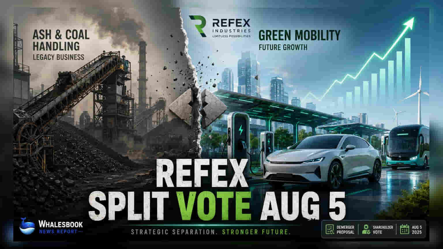 Refex Industries Share Split: ग्रीन मोबिलिटी व्यवसायाचं विभाजन होणार, गुंतवणूकदारांच्या मतावर ठरणार!