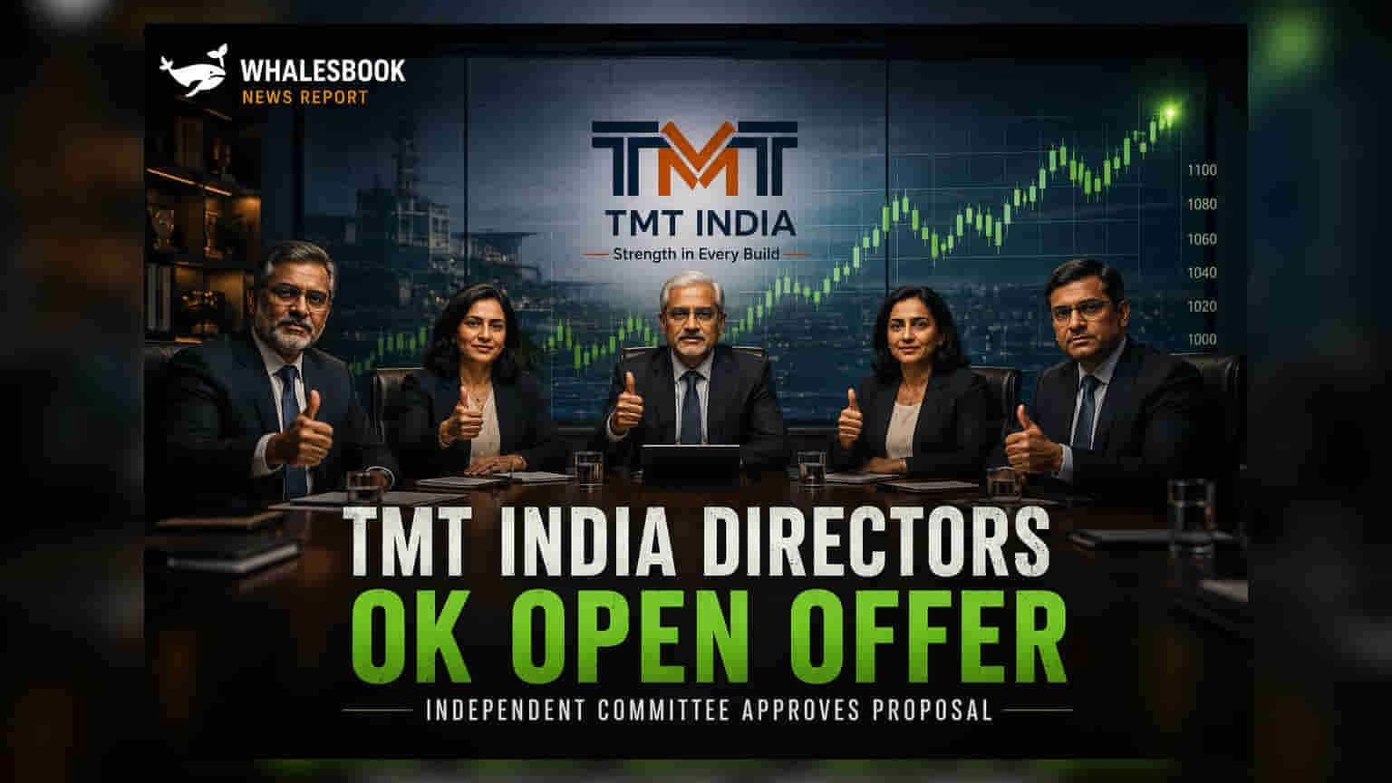 TMT India Ltd શેર: ઓપન ઓફરના ભાવને સ્વતંત્ર ડિરેક્ટરોએ યોગ્ય ઠેરવ્યા