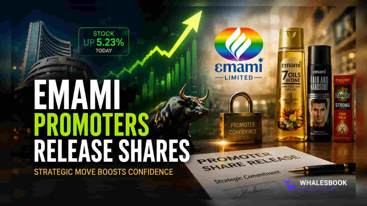 Emami Ltd: புரமோட்டர் குழு வெளியிட்ட 18 லட்சம் ப்ளெட்ஜ் செய்யப்பட்ட பங்குகள்!