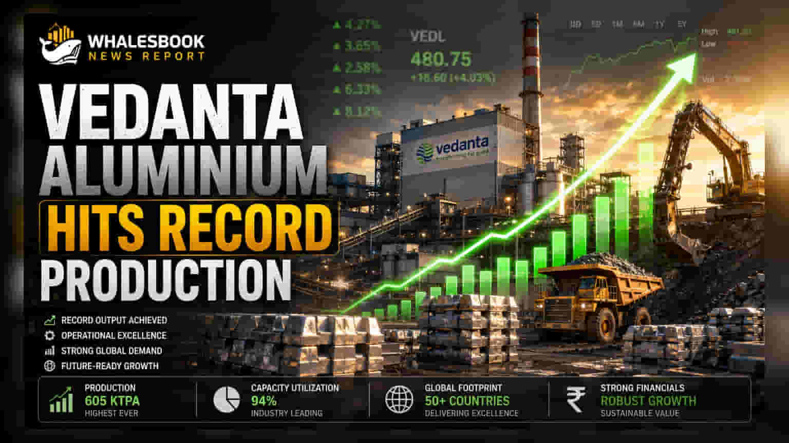 Vedanta Aluminium: FY27 Q1માં કંપનીનું અત્યાર સુધીનું સર્વોચ્ચ ઉત્પાદન!