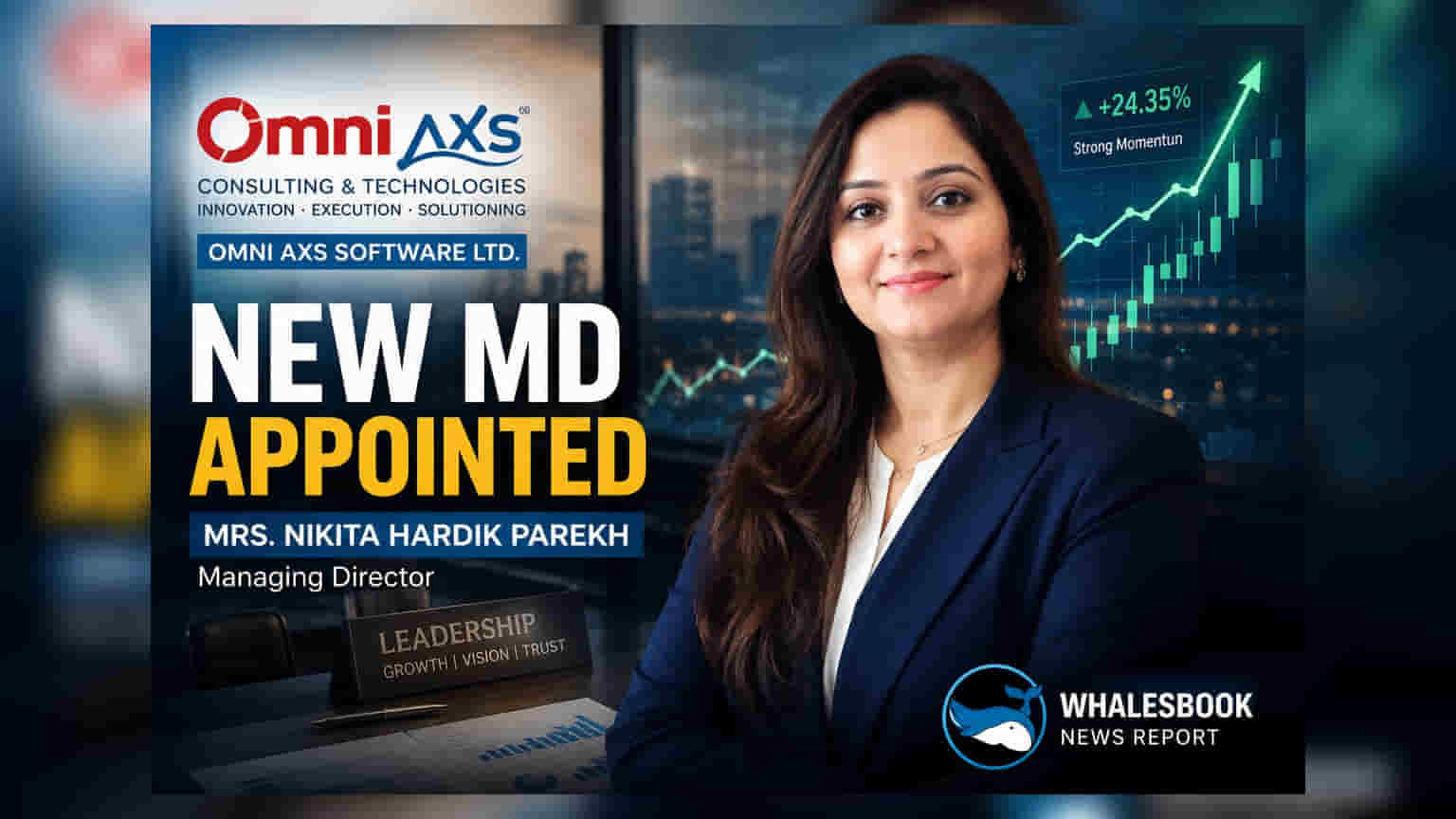 Omni AXs Software: அடுத்த 5 ஆண்டுகளுக்கு புதிய MD நியமனம்! பங்குதாரர் ஒப்புதலுக்கு காத்திருப்பு