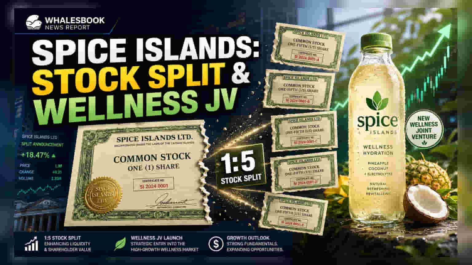 Spice Islands: 5-க்கு 1 பங்கு பிரிப்புக்கு ஒப்புதல், புதிய ஹெல்த் பானங்கள் வியாபாரத்தில் களம் இறங்கும் கம்பெனி!