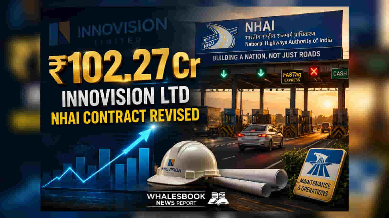 Innovision Ltd ਨੂੰ NHAI ਤੋਂ ਮਿਲਿਆ ₹102.27 ਕਰੋੜ ਦਾ ਵੱਡਾ ਕੰਟਰੈਕਟ!
