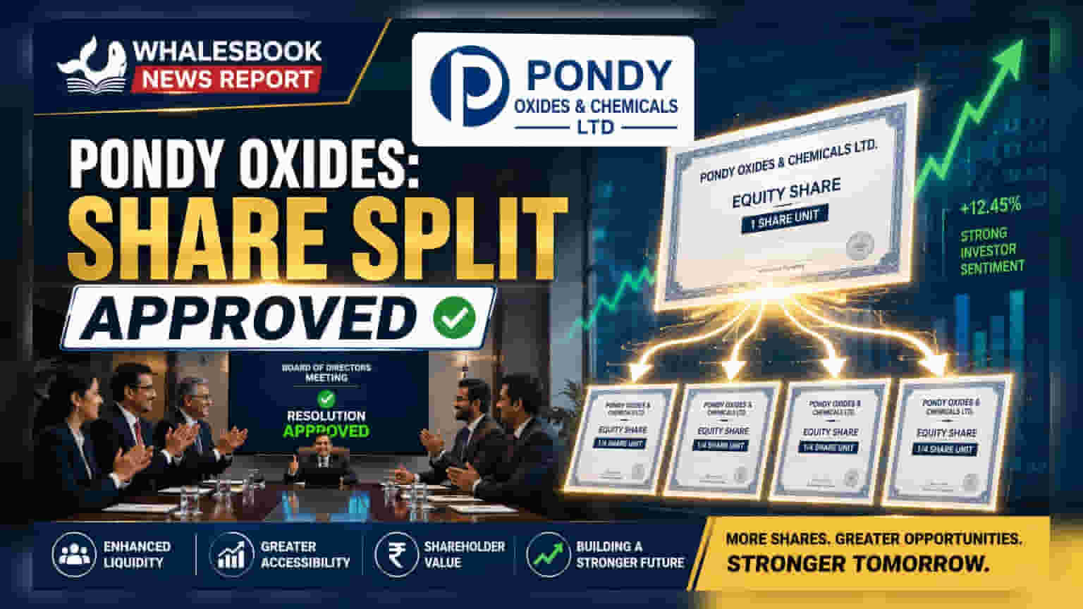 Pondy Oxides Shareholders Approve Share Split and Key Management Changes