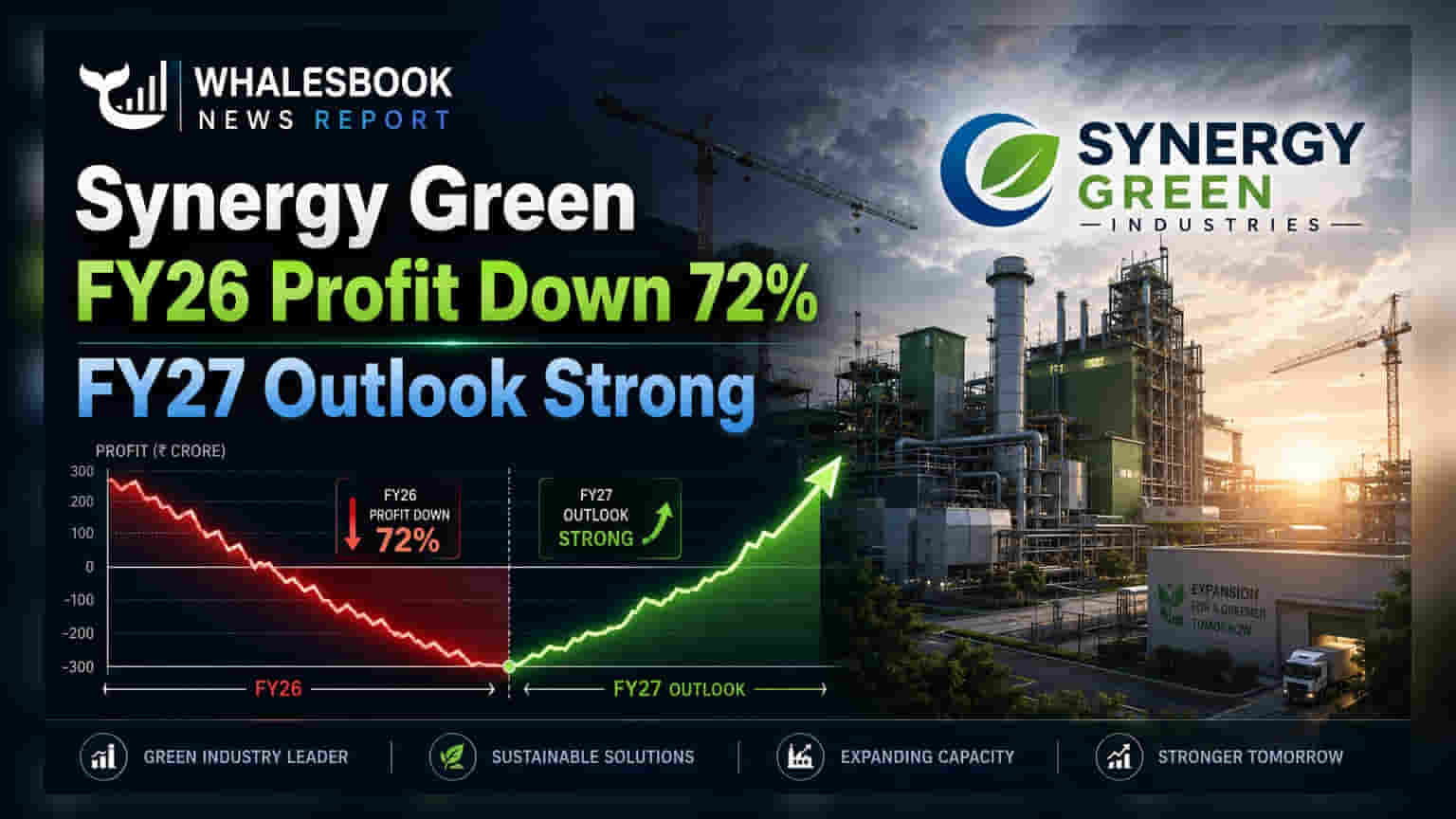 Synergy Green Industries: FY26માં નફામાં 72%નો ઘટાડો, FY27માં તેજીની સંભાવના
