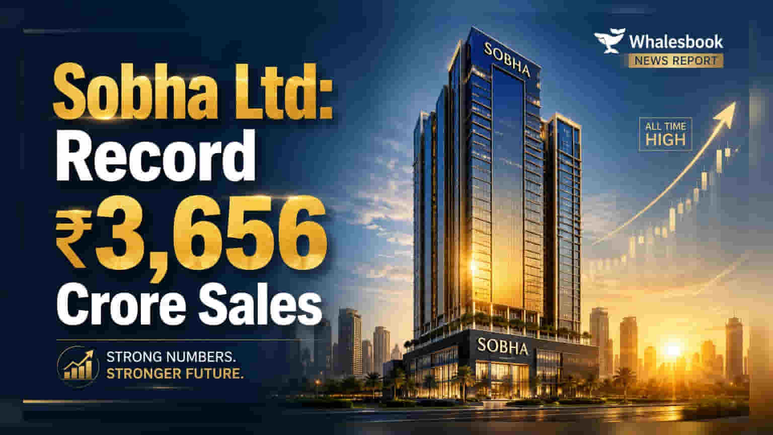 Sobha Ltd Share Price: રેકોર્ડબ્રેક વેચાણ! Q1 FY27 માં ₹3,656 કરોડની આવક, શેરમાં તેજી?