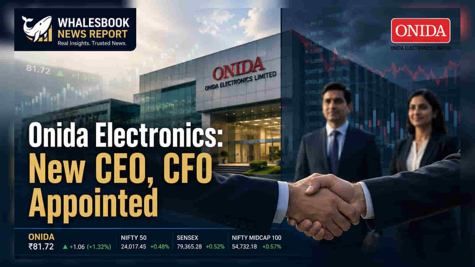 Onida Electronics: ਲੀਡਰਸ਼ਿਪ 'ਚ ਵੱਡਾ ਬਦਲਾਅ! ਨਵੇਂ CEO ਤੇ CFO ਦੀ ਨਿਯੁਕਤੀ