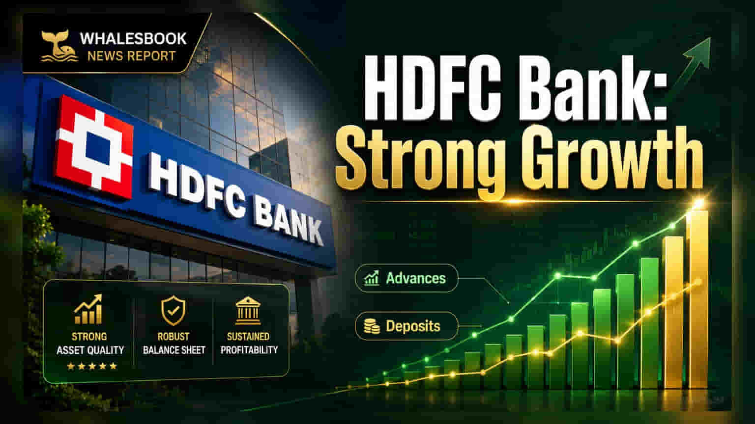 HDFC Bank Q1 FY27: ਕਰਜ਼ੇ (Advances) 'ਚ **15.4%** ਤੇ ਜਮ੍ਹਾਂ (Deposits) 'ਚ **14.7%** ਦਾ ਜ਼ੋਰਦਾਰ ਵਾਧਾ!
