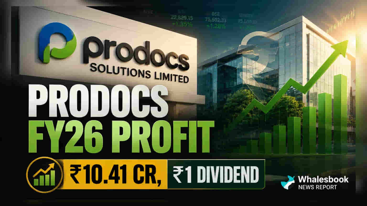 Prodocs Solutions Ltd Reports FY26 Profit of ₹10.41 Crore, Declares ₹1 Dividend