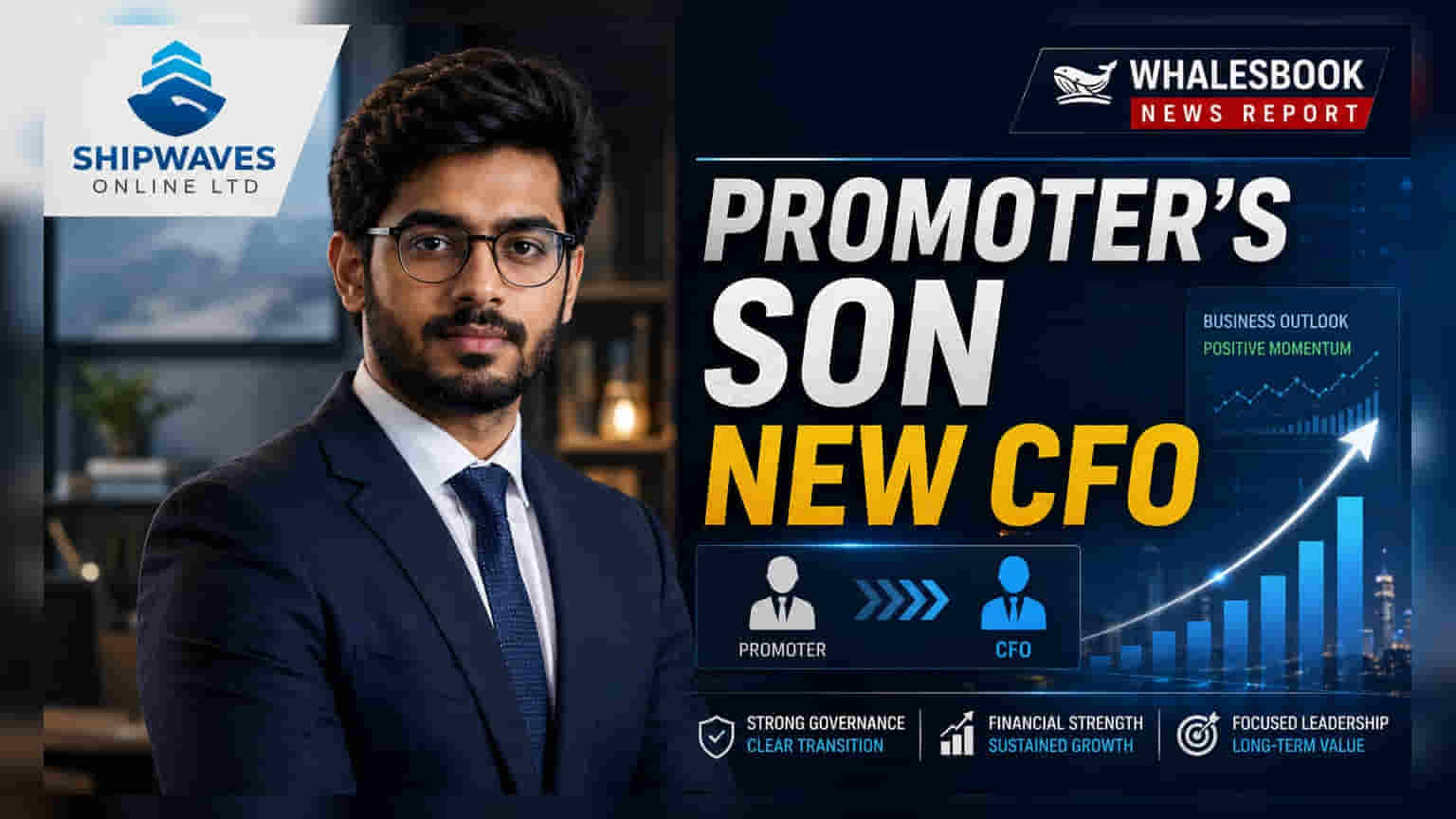 Shipwaves Online Appoints Promoter's Son as New CFO