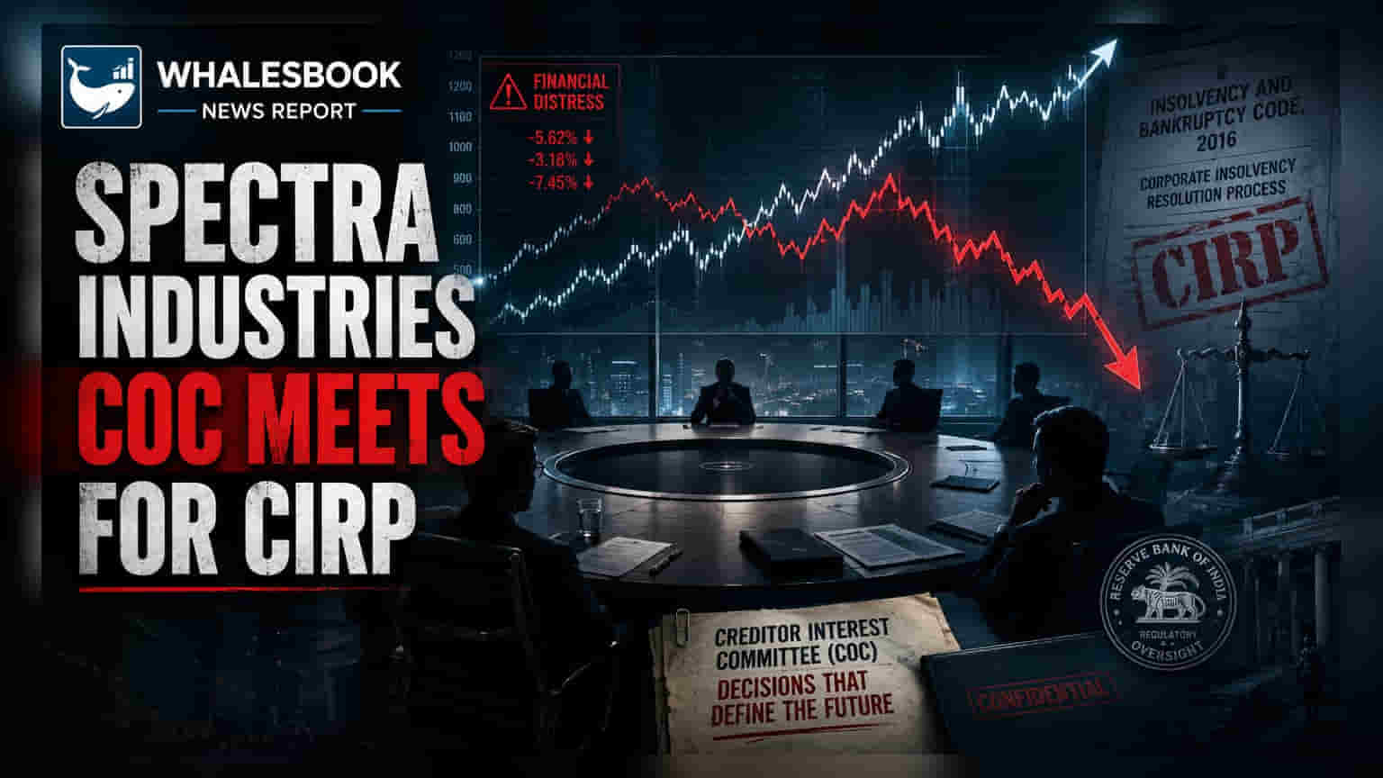 Spectra Industries Ltd: கடன் கொடுத்தவர்கள் குழு சந்திப்பு - திவால் நிலை தீர்வு அறிக்கை!