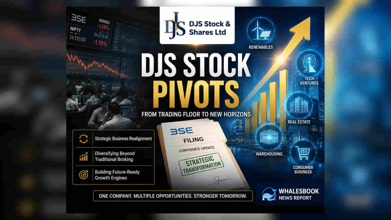 DJS Stock and Shares Ltd: ஷேர் ஹோல்டர்கள் அனுமதி! பழைய வியாபாரத்தை விட்டு வெளியேறும் DJS
