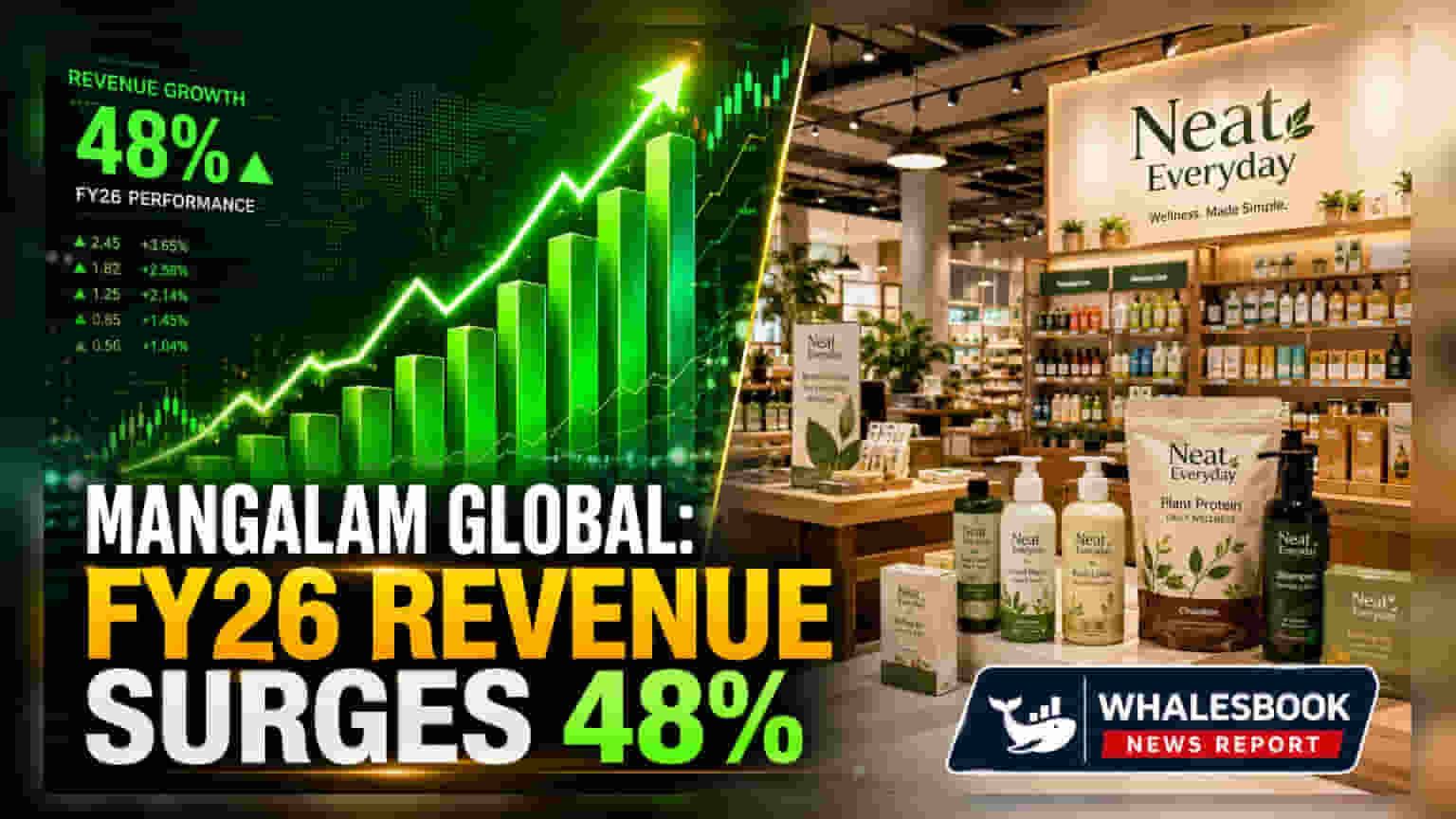 Mangalam Global Enterprise reports strong FY26 results with revenue up 48%, profit up 96%