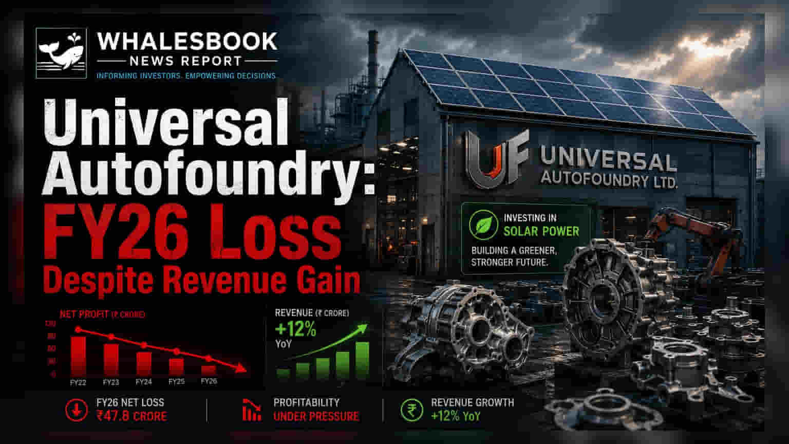Universal Autofoundry Posts FY26 Loss of ₹3.34 Cr Despite Revenue Growth