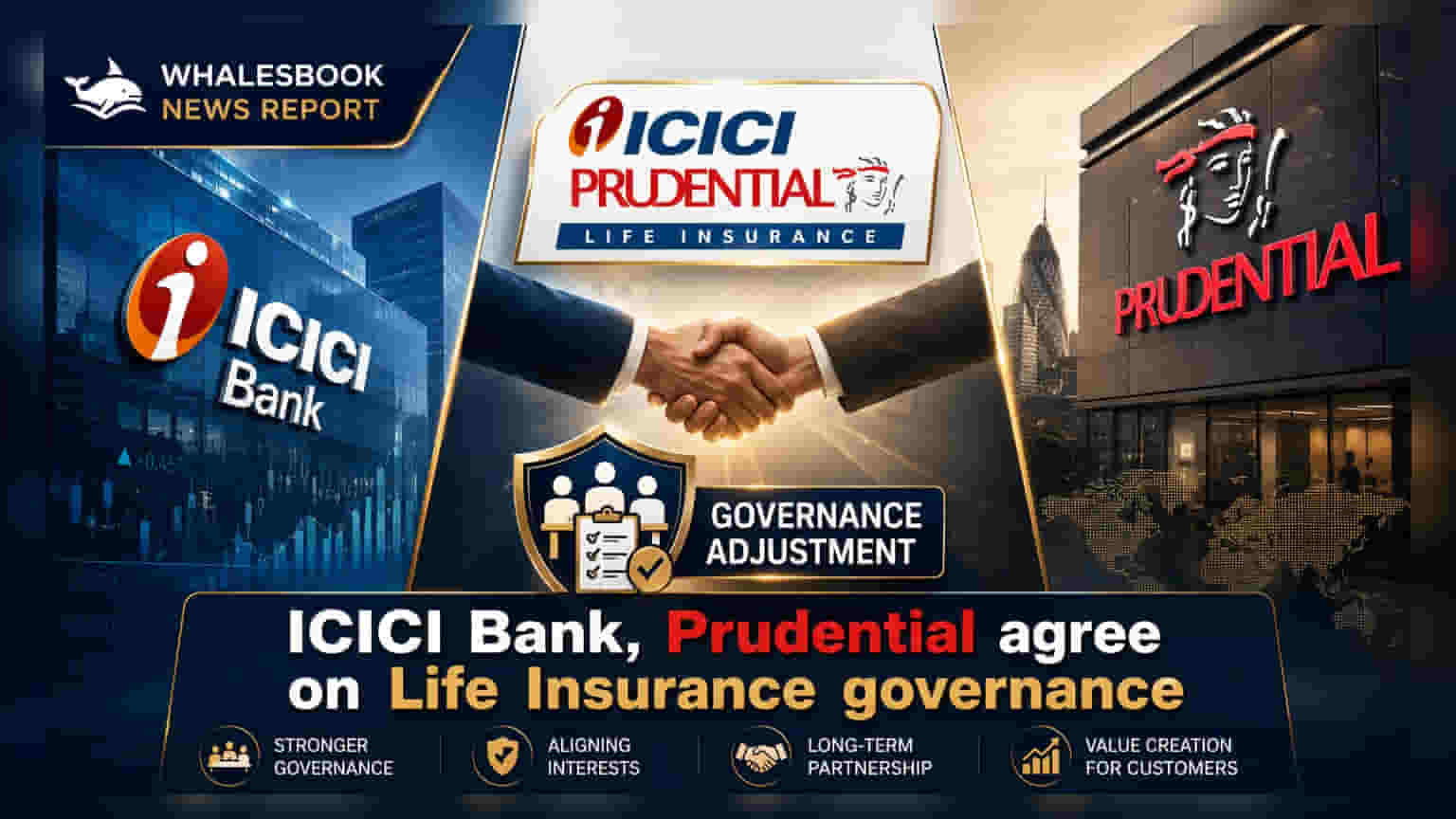 ICICI Bank ਤੇ Prudential ਨੇ ICICI Pru Life ਦੇ ਗਵਰਨੈਂਸ ਵਿੱਚ ਕੀਤਾ ਬਦਲਾਅ