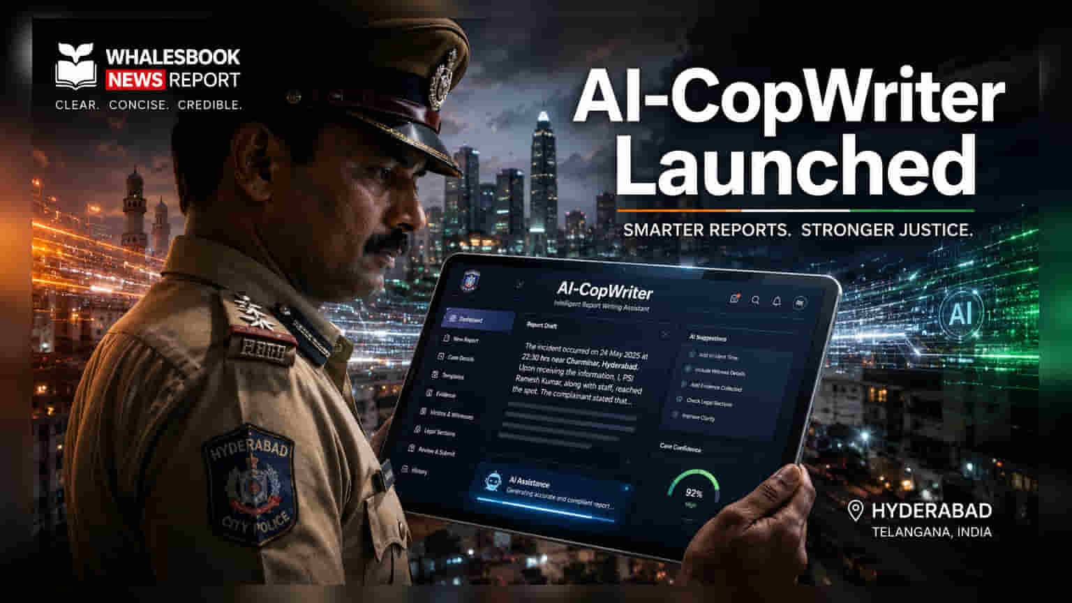 Blue Cloud Softech launches AI complaint app with Hyderabad Police
