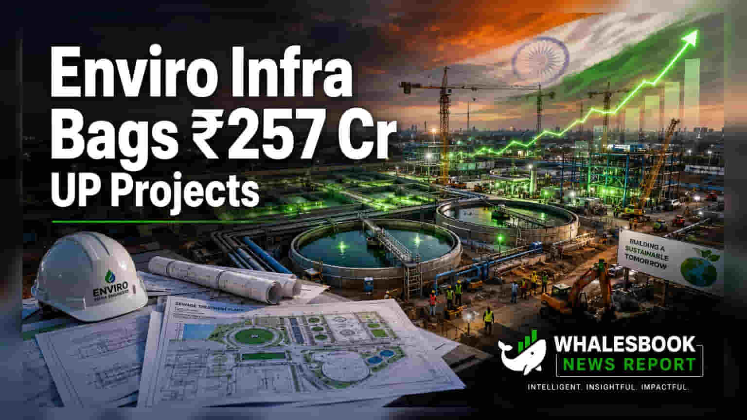 Enviro Infra Engineers ને ₹257 કરોડના ઓર્ડર મળ્યા: UP Jal Nigam પ્રોજેક્ટ્સમાં તેજી