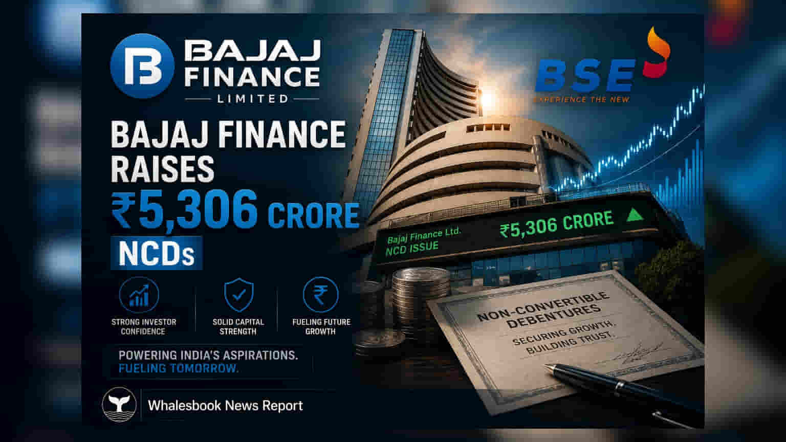Bajaj Finance Share: કંપનીએ NCD દ્વારા ઊભા કર્યા ₹5,306.57 કરોડ