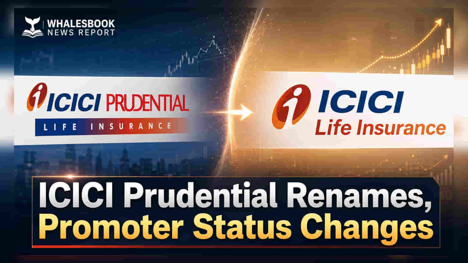 ICICI Prudential Life Insurance: பெயர் மாற்றம், ப்ரோமோட்டர் அந்தஸ்து மாற்றத்திற்கு IRDAI ஒப்புதல் தேவை!