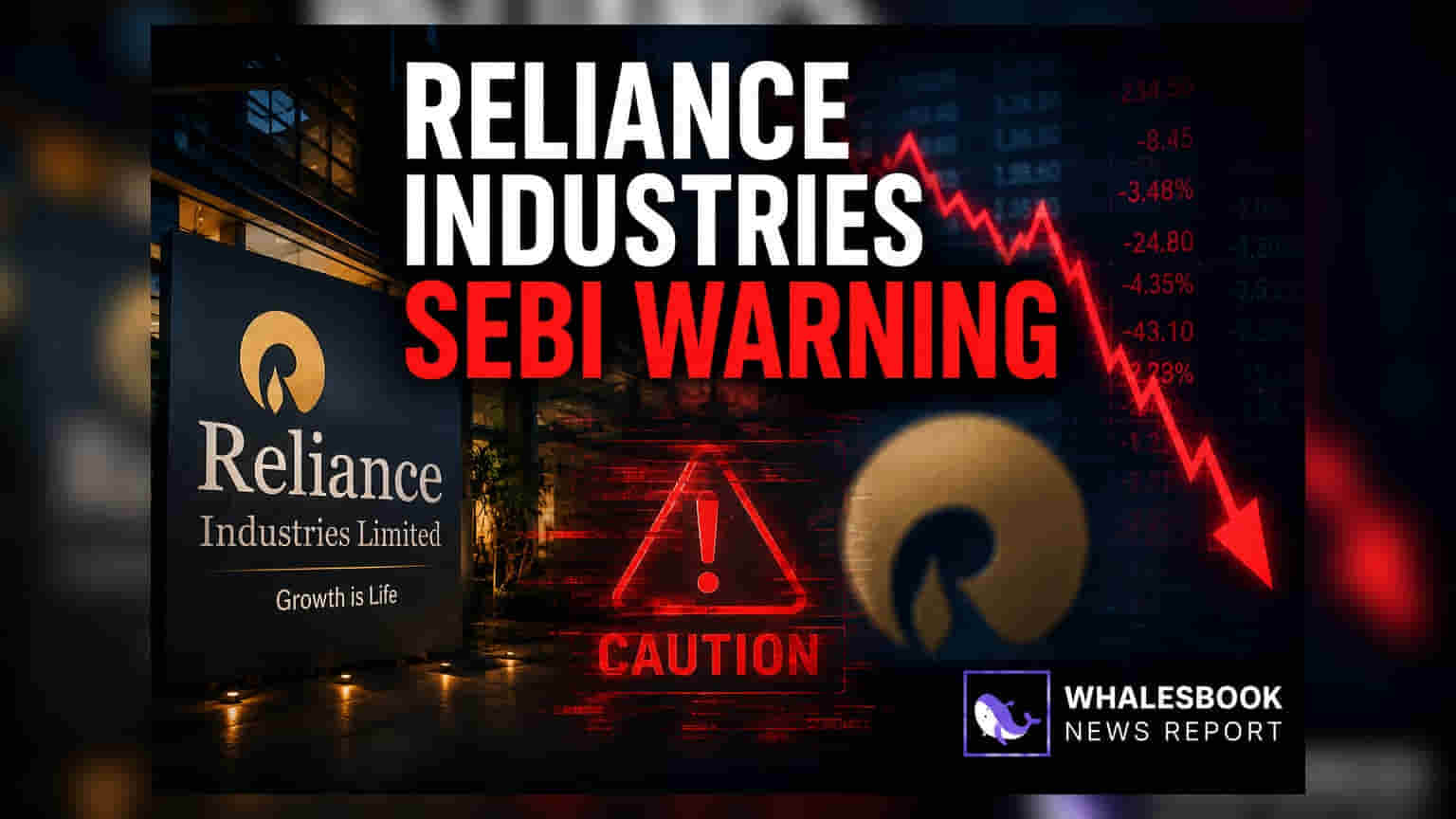 Reliance Industries ਨੂੰ SEBI ਦੀ ਚੇਤਾਵਨੀ: ਇਨਸਾਈਡਰ ਟ੍ਰੇਡਿੰਗ ਵਿੱਚ ਗੜਬੜ?