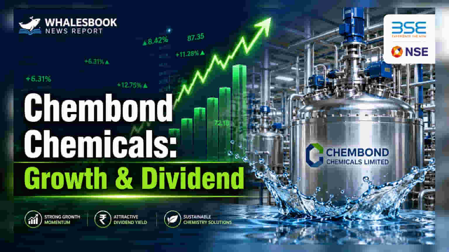 Chembond Chemicals Posts 11.59% Revenue Growth, Recommends ₹1.25 Dividend