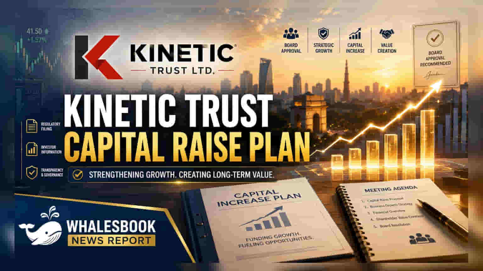 Kinetic Trust Ltd: 10 જુલાઇએ બોર્ડ મીટિંગમાં કેપિટલ વધારવા અંગે મોટો નિર્ણય લેવાશે