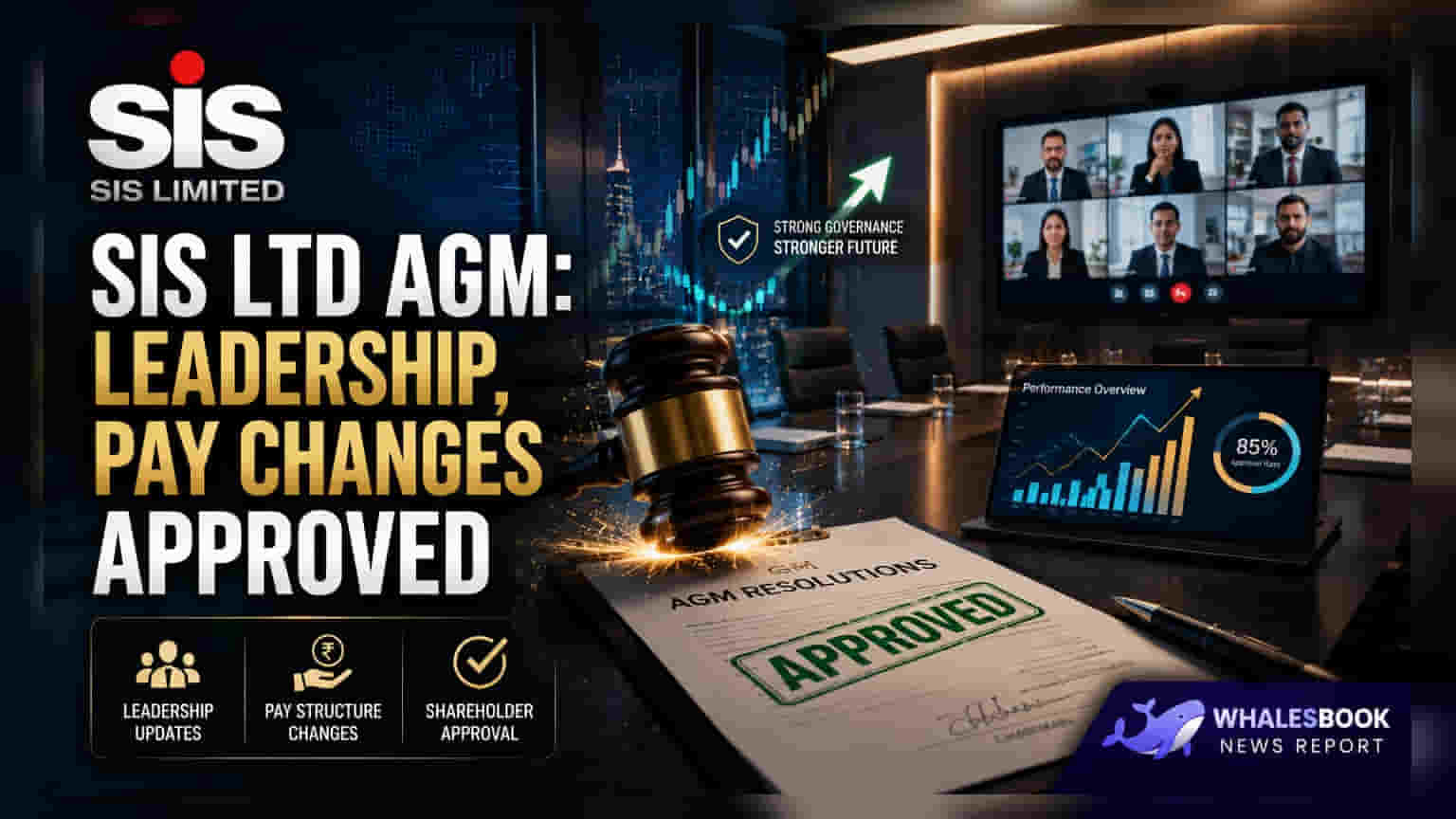 SIS Ltd Share Price: AG M માં મોટા ફેરફાર, ચેરપર્સન અને MD ના પગારમાં સુધારાને મંજૂરી