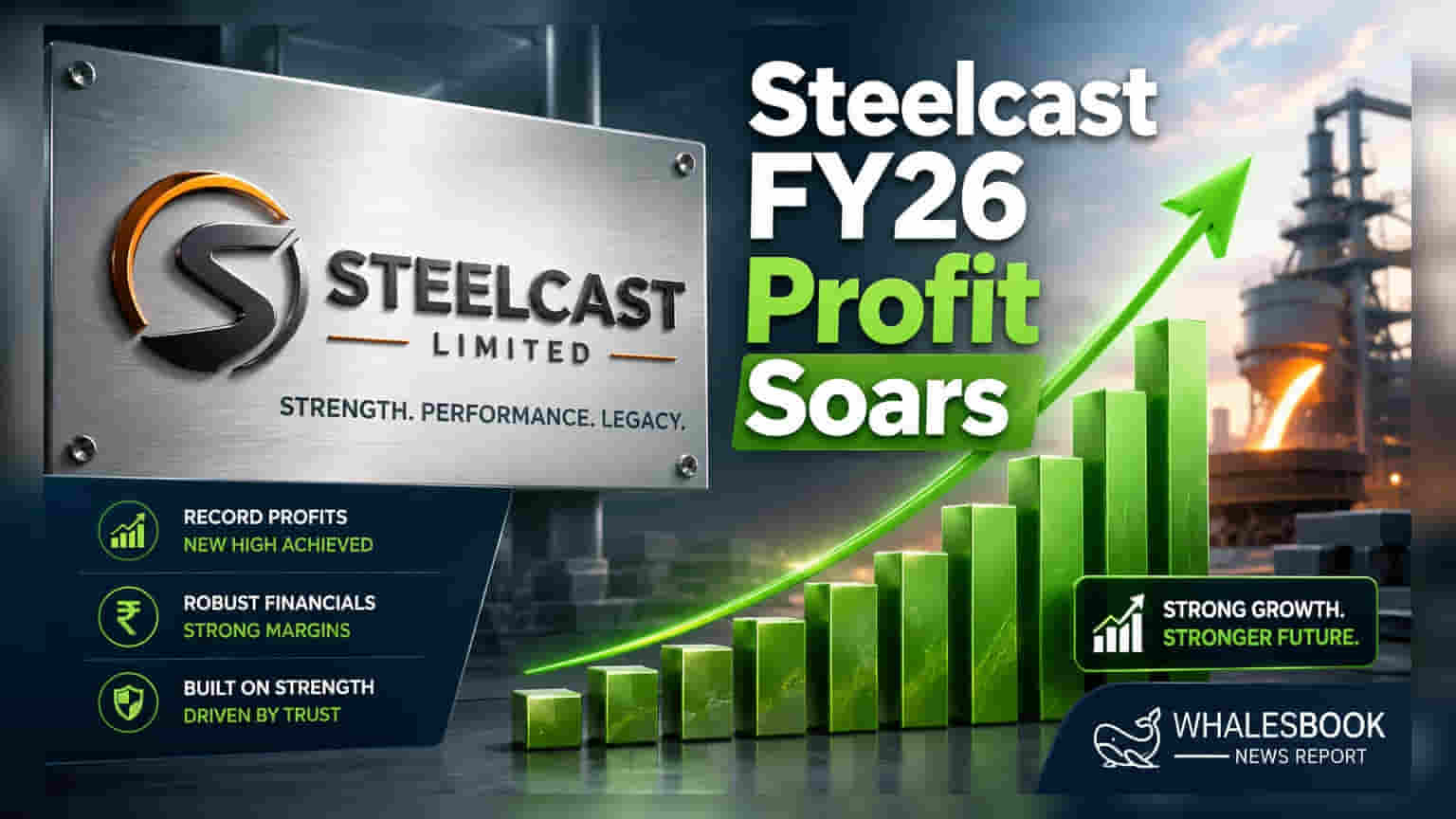 Steelcast Ltd Share: રોકાણકારોની મોજ! FY26માં નફામાં 20.3% નો વધારો, 171% ડિવિડન્ડની જાહેરાત