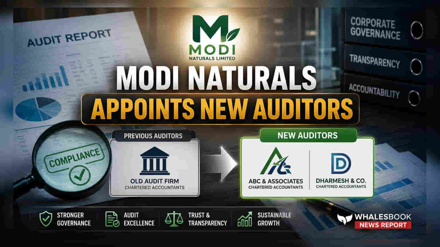 Modi Naturals: ઓડિટ ટીમમાં મોટા ફેરફાર! નવા ઓડિટર્સની નિમણૂક 5 વર્ષ માટે