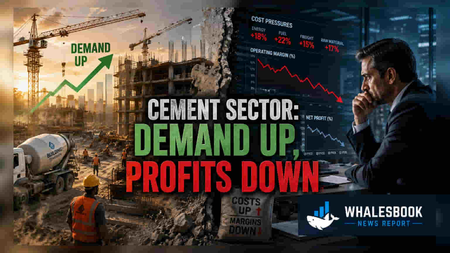 Indian Cement Sector: Q1FY27માં માંગ મજબૂત, પણ માર્જિન પર દબાણ
