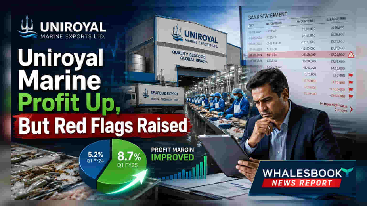Uniroyal Marine Exports: नफ्यात वाढ, पण ऑडिटर्सनी बजावला धोक्याचा इशारा!