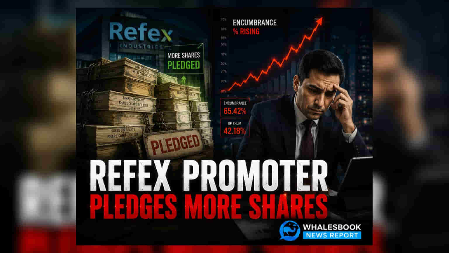 Refex Industries: प्रमोटरने आणखी 35 लाख शेअर्स तारण ठेवले, एकूण भार 43.51% वर पोहोचला