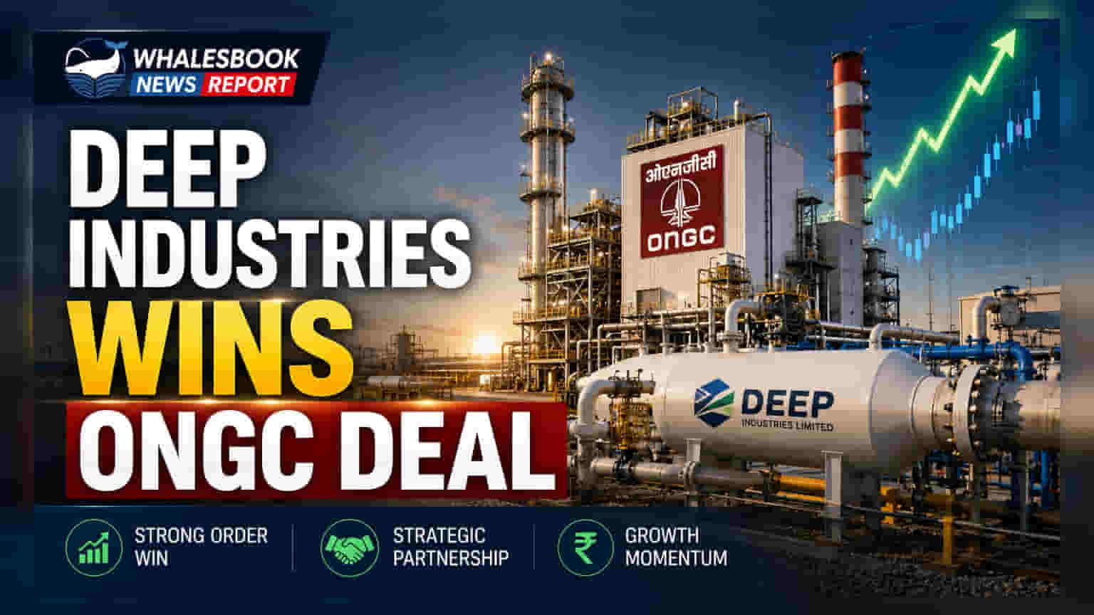 Deep Industries Share: ONGC कडून ₹49.10 कोटींचा मोठा करार, ५ वर्षांसाठी सेवा देणार