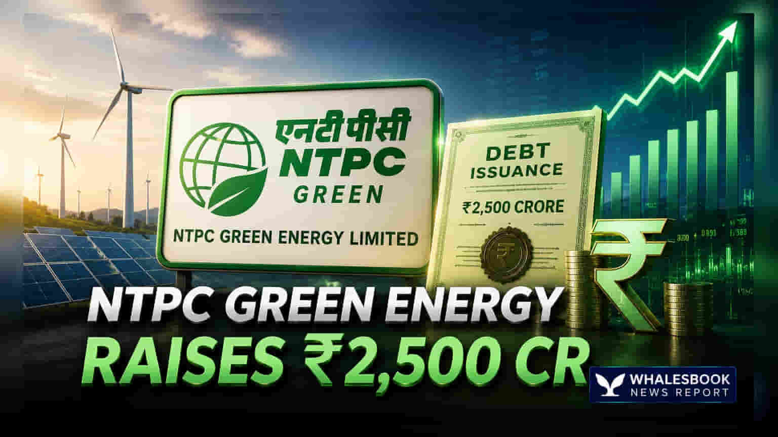 NTPC Green Energy raises ₹2,500 crore via unsecured NCDs at 7.27% coupon