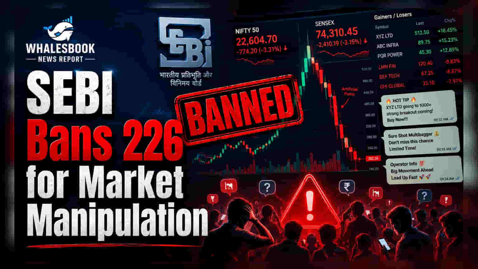 SEBI Bans 226 Entities for Market Manipulation Scheme Involving Mauria Udyog Ltd.