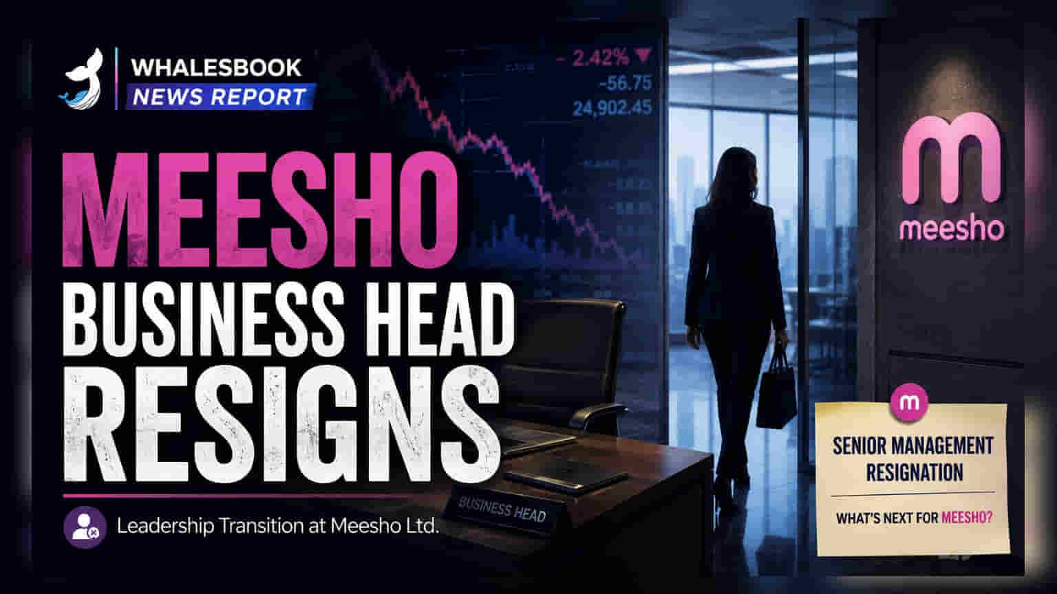 Meesho માંથી મેઘા અગ્રવાલે રાજીનામું આપ્યું: રોકાણકારો માટે શું છે મહત્વ?