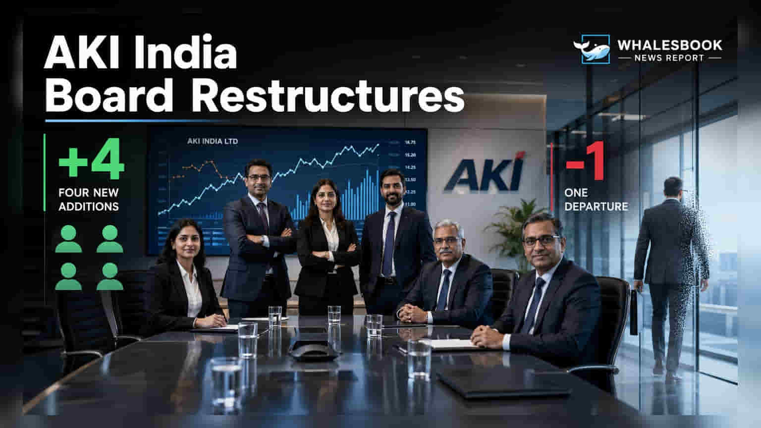 AKI India Ltd: બોર્ડમાં મોટા ફેરફાર, ચાર નવા ડિરેક્ટર્સની નિમણૂક