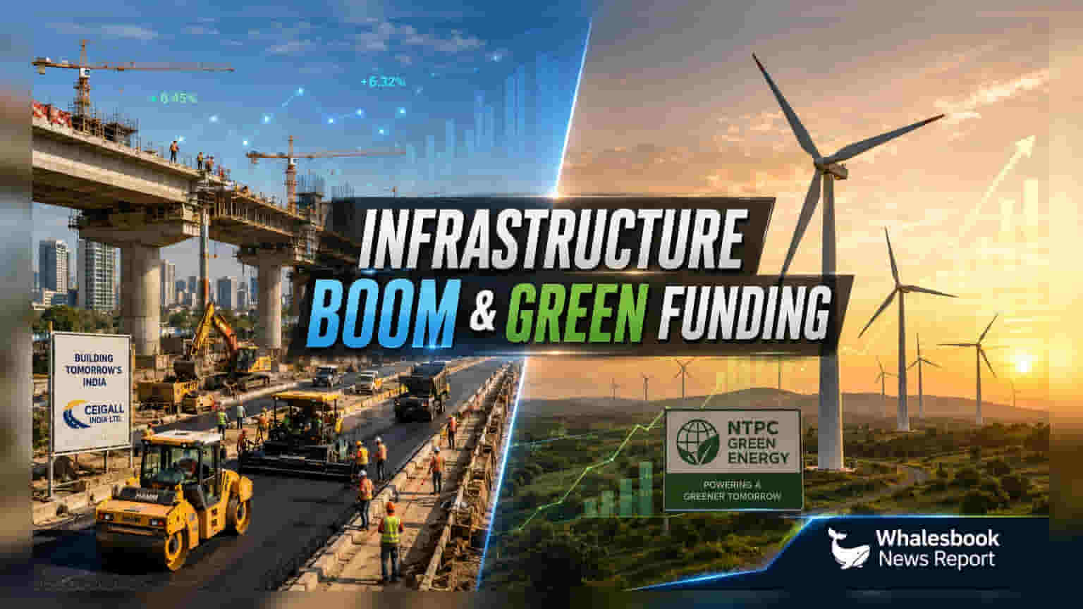 Ceigall India ਨੂੰ ਮਿਲੇ ₹4,050 ਕਰੋੜ ਦੇ ਪ੍ਰੋਜੈਕਟ, NTPC Green ਵਧਾ ਰਹੀ ₹2,500 ਕਰੋੜ ਦਾ ਫੰਡ