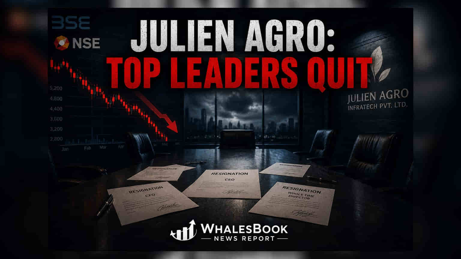 Julien Agro Infratech Sees Mass Exodus: MD, CEO, CFO, and Directors Resign