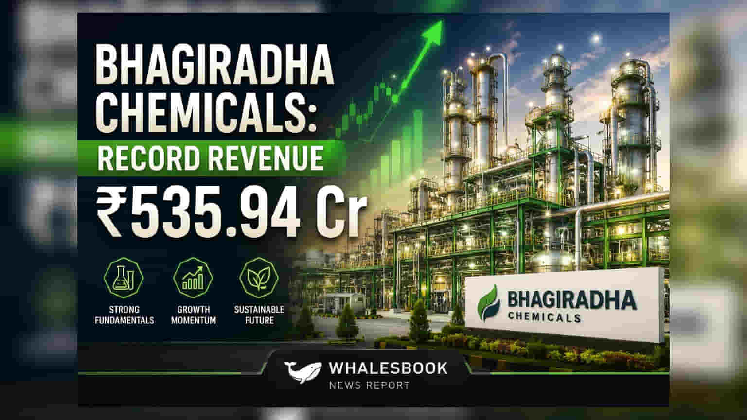 Bhagiradha Chemicals Reports Record Revenue of ₹535.94 Crore, Recommends Dividend