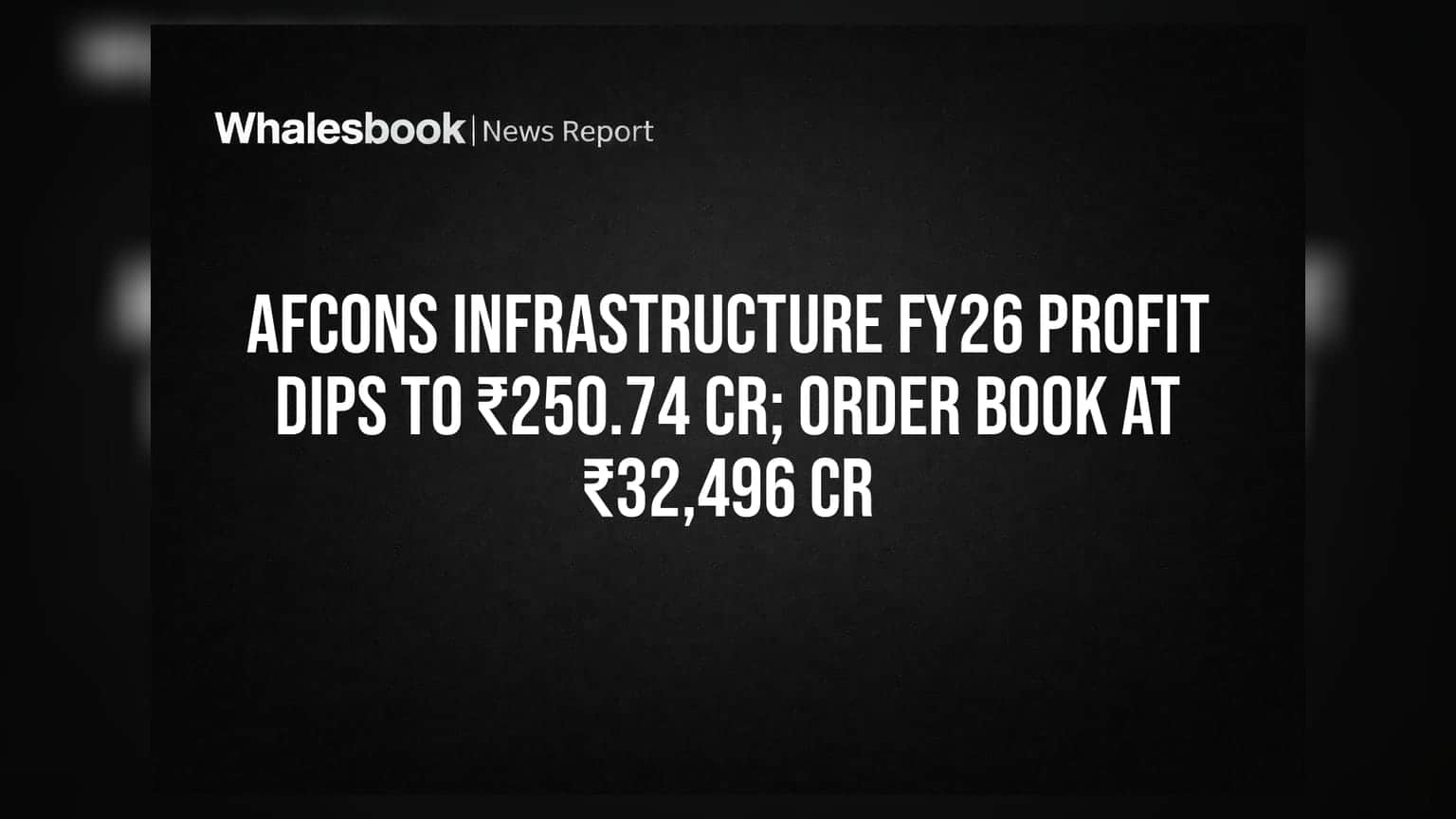 Afcons Infrastructure Share: નફામાં ઘટાડો, પણ ઓર્ડર બુક ₹32,496 Cr પર મજબૂત