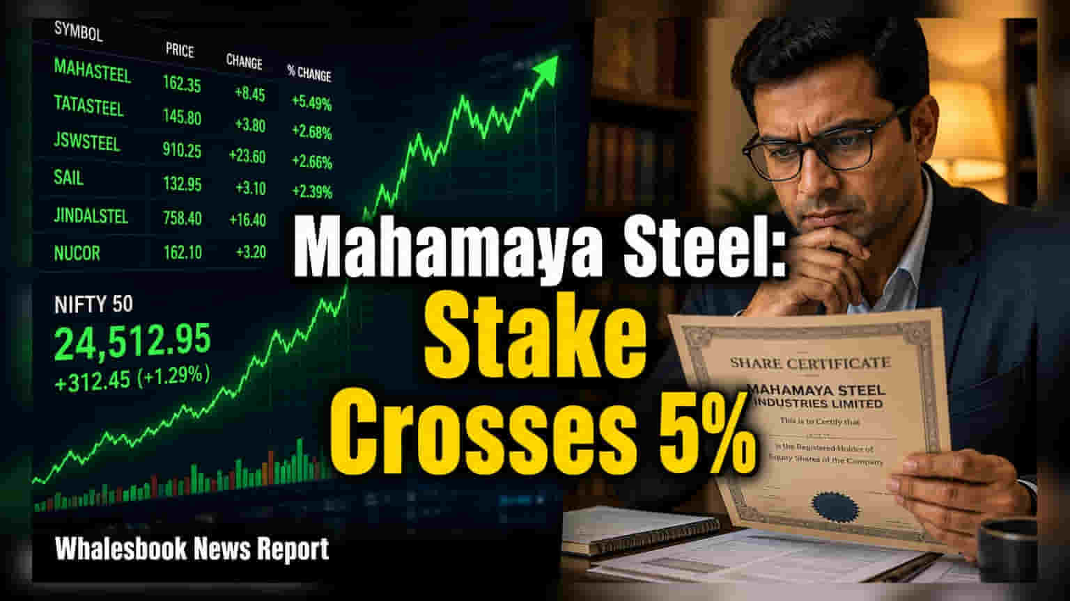 Mahamaya Steel Industries: વિજય રાઠીનો દાવ વધ્યો, કંપનીમાં 5% થી વધુ હિસ્સો ખરીદ્યો