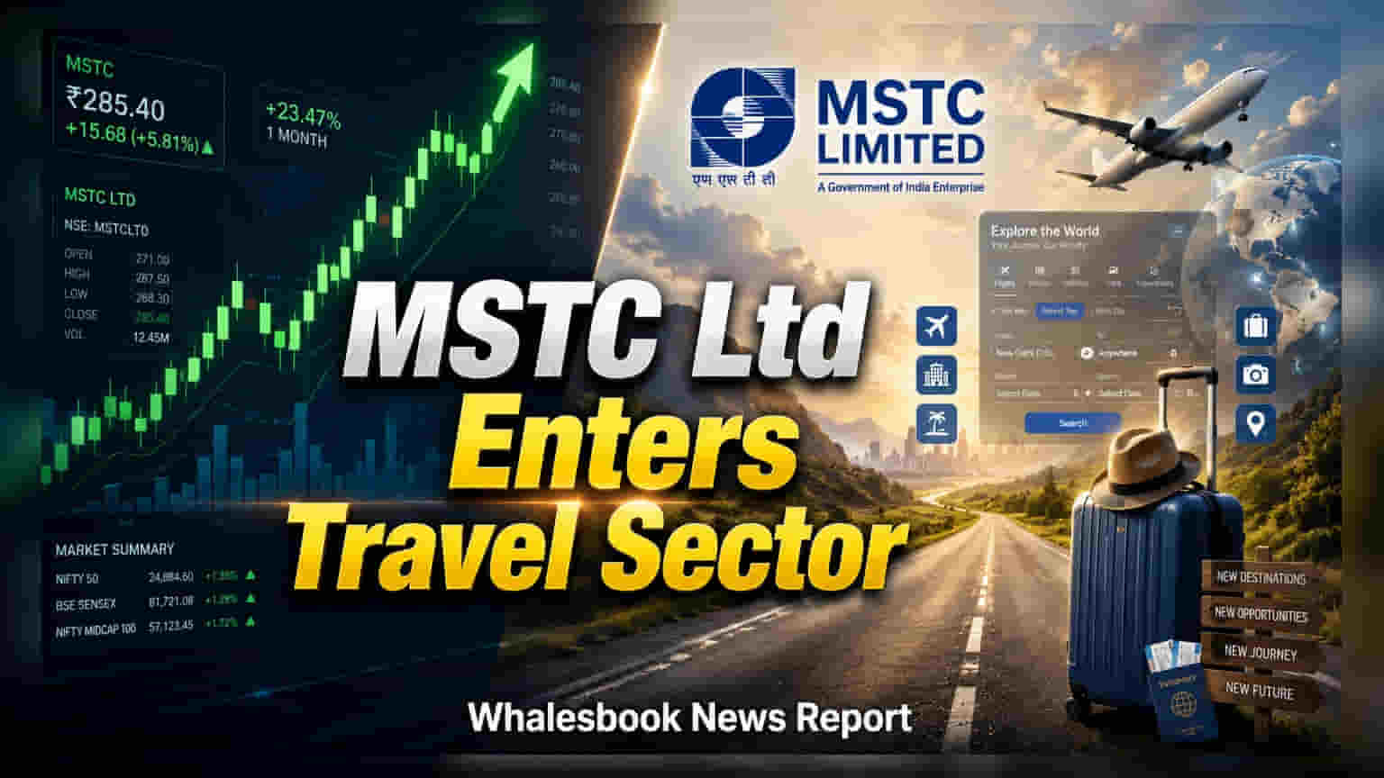 MSTC Ltd ਦਾ ਵੱਡਾ ਕਦਮ! ਹੁਣ ਟ੍ਰੈਵਲ ਬਿਜ਼ਨਸ ਵਿੱਚ ਵੀ ਕੰਪਨੀ, ਬੋਰਡ ਨੇ ਦਿੱਤੀ ਮਨਜ਼ੂਰੀ