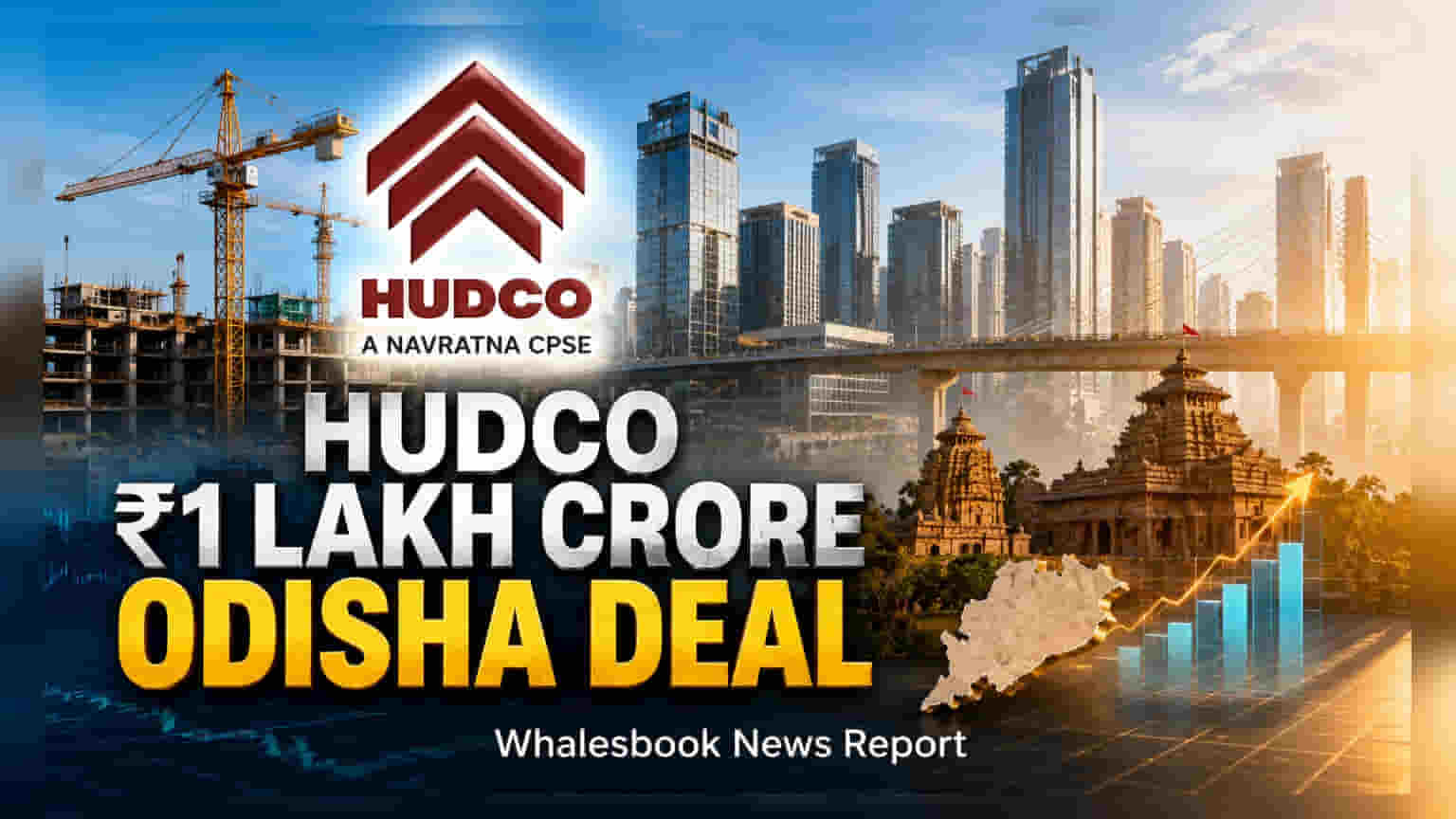 HUDCO ਦਾ ਓਡੀਸ਼ਾ ਵਿੱਚ ਵੱਡਾ ਕਦਮ! ਸ਼ਹਿਰੀ ਪ੍ਰੋਜੈਕਟਾਂ ਲਈ ₹1 ਲੱਖ ਕਰੋੜ ਦਾ ਐਲਾਨ