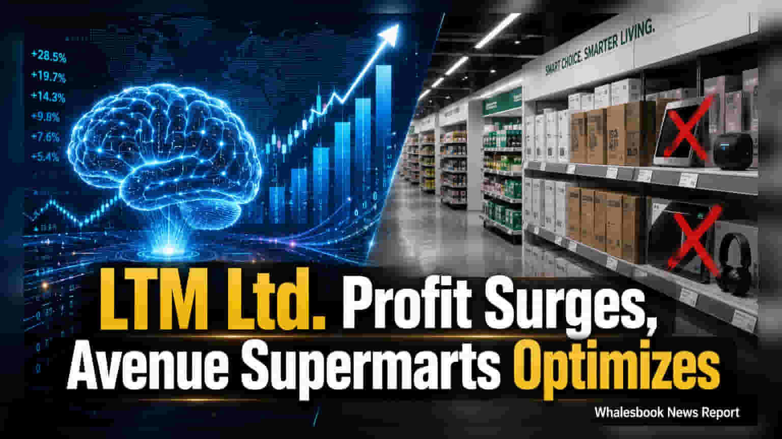 LTM Ltd. च्या महसुलात १८% वाढ; Avenue Supermarts चा तिमाही विक्रीत १४.९% चा गड