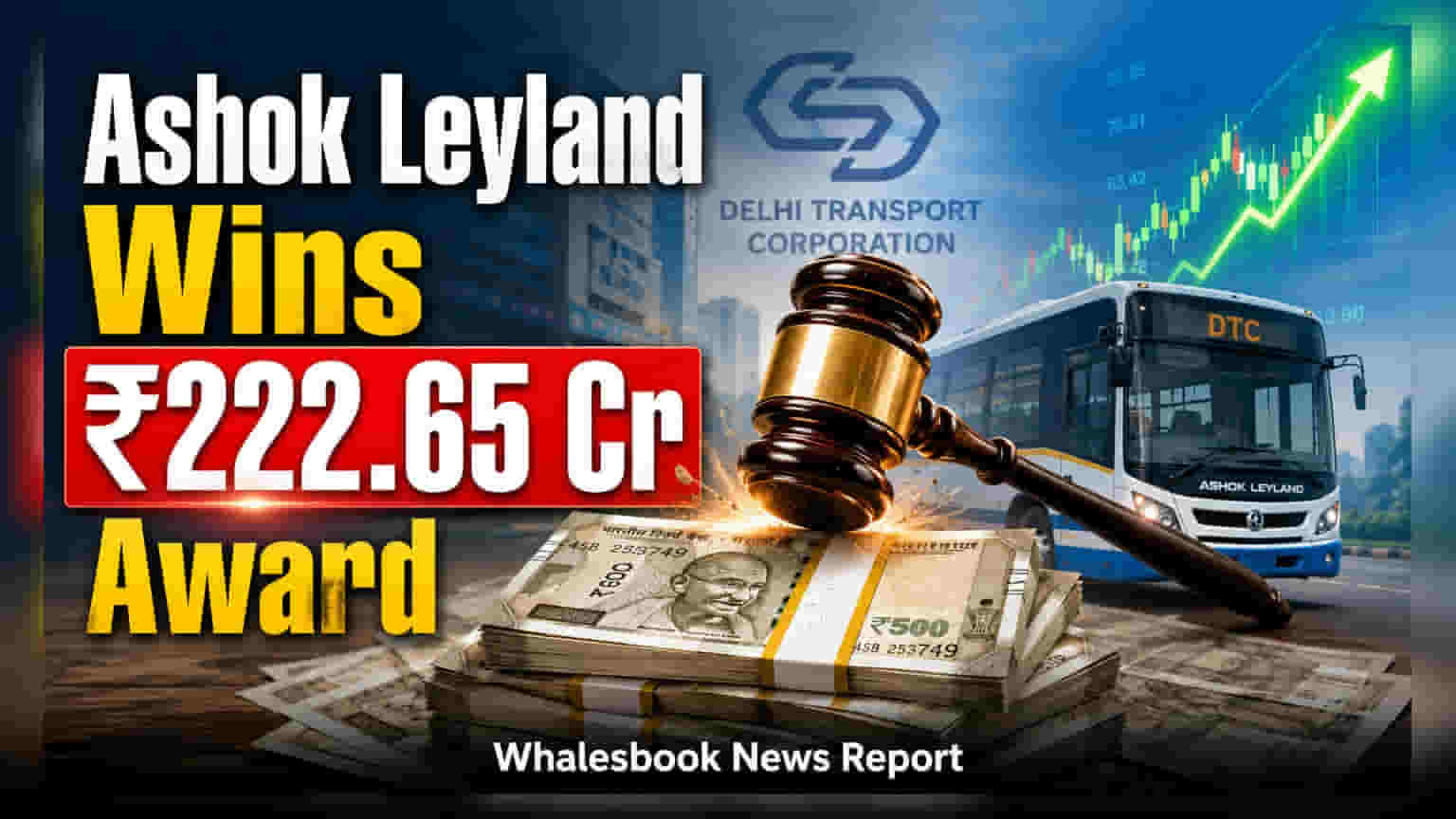 Ashok Leyland की बंपर जीत! DTC के खिलाफ ₹222.65 करोड़ का फैसला, ₹136 करोड़ का दावा खारिज