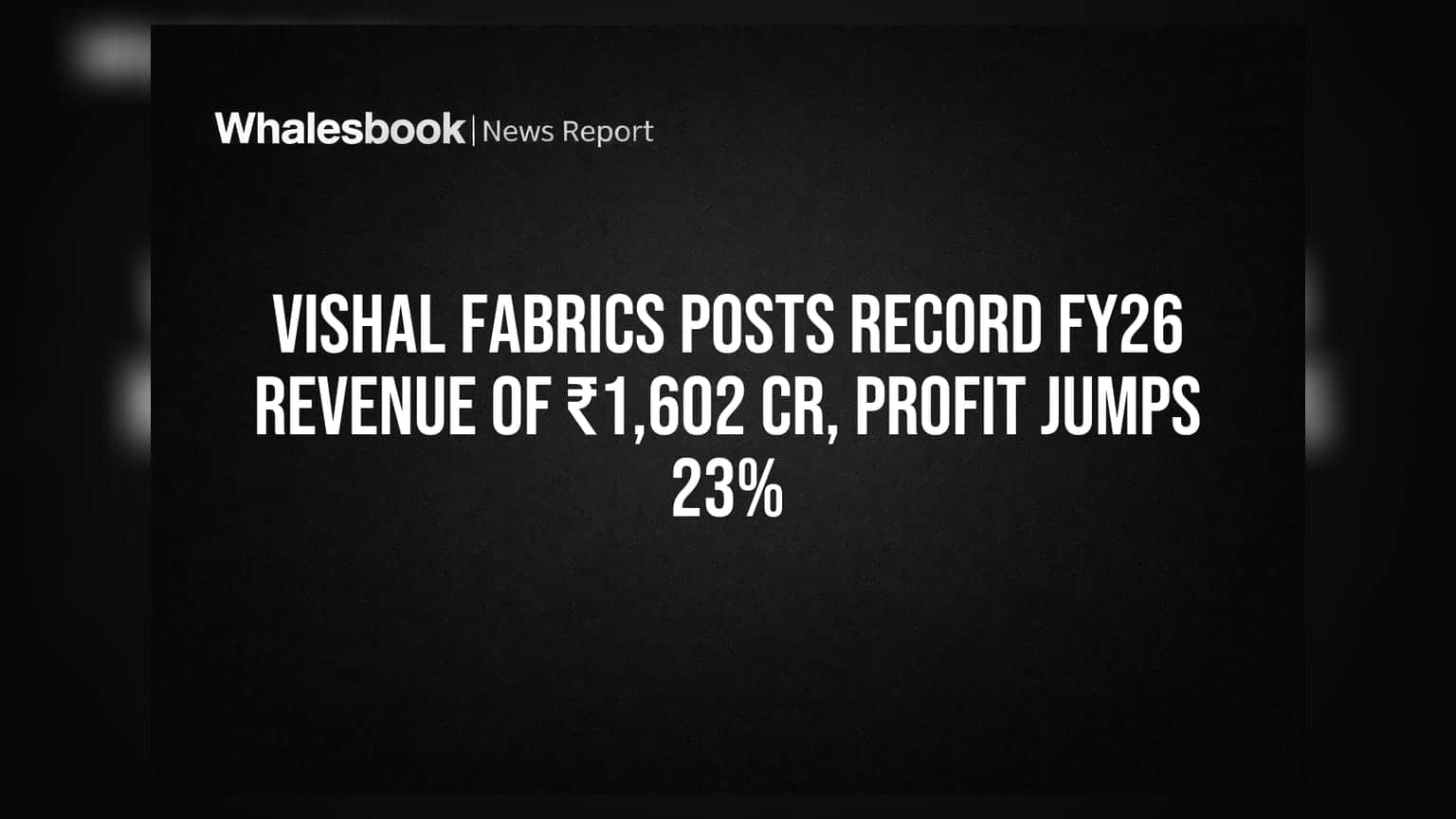 Vishal Fabrics Share Price: निवेशकों की बल्ले-बल्ले! कंपनी ने बनाया रिकॉर्ड रेवेन्यू और प्रॉफिट का नया कीर्तिमान