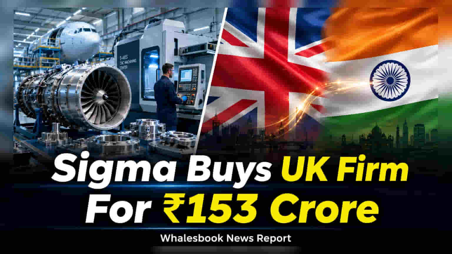 Sigma Advanced Systems to Acquire UK's Bromford Precision for ₹153 Crore